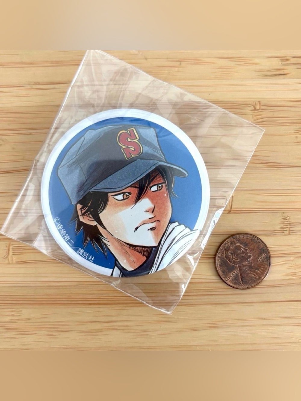 Ace of diamond MANGA can badge